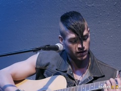 デカパイ, フェラチオ, ブーツ, 茶髪の, ヨーロピアン, ドイツ人, レザー, ハメ撮り