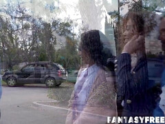 18 jaar, Enthousiasteling, Sperma in gezicht, Fetisj, Likken, Klein, Tiener, Trio