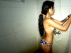 Asiático, Morena, Corridas, Tatuaje, Adolescente, Tailandés