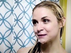 Жопа, Блондинки, Минет, Сперма на лице, Хд