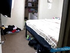 ぽっちゃり, デカパイ, ビッチ, 巨乳な, 中出し, イく瞬間, デブ, 妻