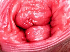 Femelle, Allemand, Hard, Masturbation, Public, Chatte, Rasée, Gicler