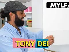 アメリカ人, デカチン, デカパイ, フェラチオ, イく瞬間, 顔射, 手コキする, Hd