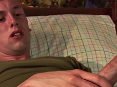 wanking punk pleasures his enormous cock