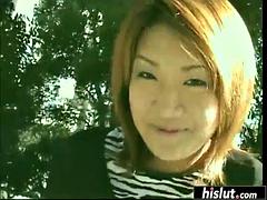 Aziatisch, Pijpbeurt, Sperma shot, Harig, Hardcore, Logement, Roodharige vrouw