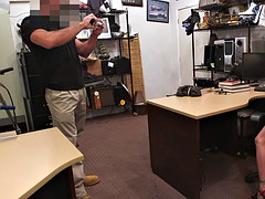 Latina with big tits pounded by pawn guy