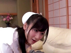 Japan's hottest hoe puts on a nurse outfit at first