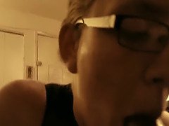 Enthousiasteling, Mooi, Oudere vrouw, Huisgemaakt, Interraciaal, Moeder, Stiefmoeder, Zuigen