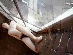 Grote kont, Vrouw, Fetisj, Sportzaal, Hd, Kut duiken, Alleen, Tiener