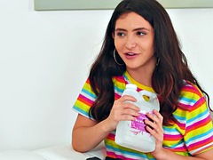 Grote mammen, Gevangen, Vriendin, Hardcore, Zoenen, Lesbisch, Trio, Tieten likken