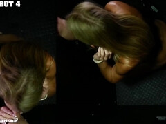 Красотки, Большие сиськи, Минет, Семяизвержение, Глубокая глотка, Сперма на лице, Зрелые, Милф