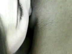 Lieveling, Grote mammen, Bruinharig, Gek, Masseren, Buiten, Kut duiken, Tieten likken