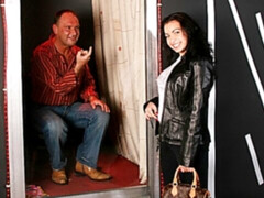 デカ尻, フェラチオ, 茶髪の, クラブ, バック, 手コキする, キス, 自然山雀