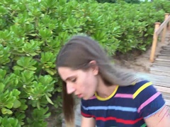 Amateur, Sucer une bite, Éjaculation interne, Petite amie, Poilue, De plein air, Chatte, Voyeur