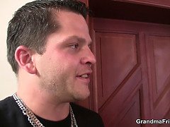 アナル, デカチン, デカパイ, フェラチオ, エロ熟女, 熟年, 淫乱熟女, 母