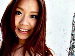 18, アジア人, デカパイ, 茶髪の, 日本人, レズビアン, 熟年, 垂れ乳