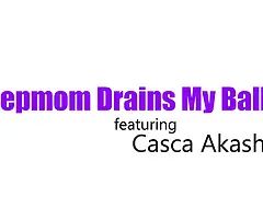 Big Tit MILF Casca Akashova Helps Stepson Drain His Balls