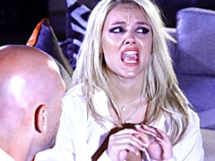 アナル, デカ尻, デカチン, ブロンド, フェラチオ, バック, 淫乱熟女, アウトドア