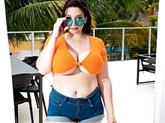 Любители, Спальня, Большая жопа, Большие сиськи, Голышом, Короткая стрижка, Стриптизерша, Игрушки