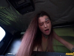 Mamada, Vestido, Corridas faciales, Al aire libre, Flaco, Tragarse, Tatuaje, Tetas