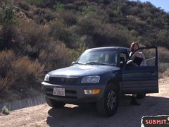 緊縛, デカパイ, ボンデージ, イく瞬間, バック, 淫乱熟女, アウトドア, 奴隷