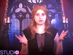 Hot Redhead 18 Year Old Tells You How To Wank Your Cock