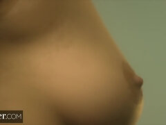 お尻, 美女, フェラチオ, 茶髪の, ハードコア, なめる, ポルノスター, 馬乗り