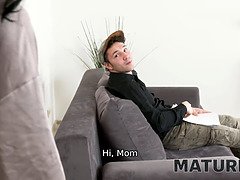 茶髪の, Hd, 清楚, 母, ロシア人, 魅力的, 義母, ストッキング