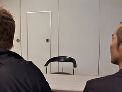 Aziatisch, Pijpbeurt, Sperma, Harig, Logement, Slet, Tieten likken, Vrouw