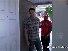 アフリカ人, 黒人, 浮気者, 彼女, Hd, 異人種間, 叫ぶ, ティーン