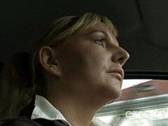 Grote kont, Grote mammen, Pijpbeurt, Auto, Handbeurt, Buiten, Gezichtspunt, Geschoren