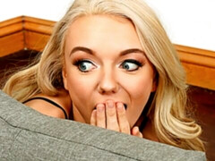 Arsch, Blondine, Blasen, Hundestellung, Frau frau mann, Handjob, Interrassisch, Flotter dreier