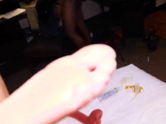 Blonde, Sucer une bite, Partouze, Hd, Interracial, Plan cul à trois