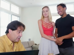 Grosser schwanz, Blondine, Freundin, Hd, Interrassisch, Küssen, Reiten, Jungendliche (18+)