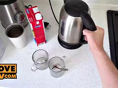 Leie, Blasen, Freundin, Handjob, Hardcore, Masturbation, Pov, Rotschopf