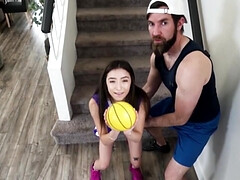 Aziatisch, Lieveling, Bruinharig, Hd, Klein, Gezichtspunt, Realiteit, Ruw