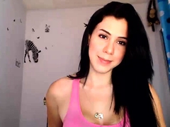 Amateur, Cul, Brunette brune, Softcore, Solo, Webcam