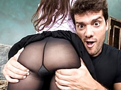 Good doggy style fuck with a big-boobed brunette Lex Chevelle