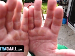 18, フェラチオ, 中出し, Hd, 自然山雀, 小柄, ガリガリ, ティーン