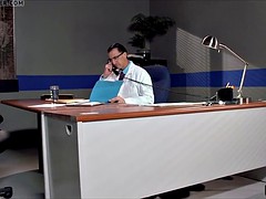 ぽっちゃり, デカパイ, 浮気者, エロ熟女, 医者, 淫乱熟女, 看護婦