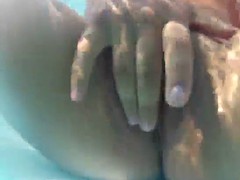 Chica, Bikini, Pareja, Sexo duro, Lamidas, Al aire libre, Piscina, Realidad