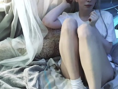 Blond, Sperma shot, Lul, Handbeurt, Gezichtspunt, Zusters, Taboe, Tiener