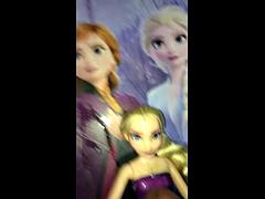 Fucking elsa frozen with short dress