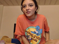 Sexy Colombian otaku Angela has a dreamy ass and shes ready