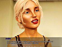 デカチン, デカパイ, ブロンド, 淫乱熟女, 公共, シャワー, 教師, オッパイの