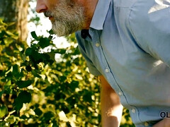 Blasen, Vollbusig, Brille, Im freien, Jungendliche (18+)