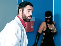 アナル, デカ尻, デカパイ, フェラチオ, 捕まる, ダブル開発, ハードコア, 淫乱熟女