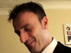 PASCALSSUBSLUTS - Redhead Sabrina Jay dicked hard in bondage