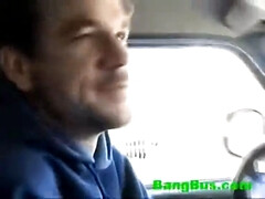 Anal, Tetas grandes, Autobús, Hd, Público