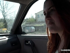 Pijpbeurt, Europees, Hardcore, Olie, Buiten, Openbaar, Geschoren, Tiener